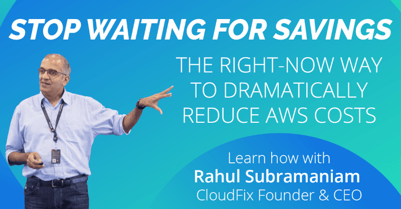 Webinar: Stop waiting for savings